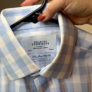 NWOT Charles Tyrwhitt Men’s Dress Shirt